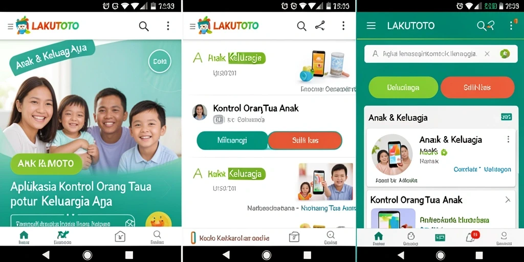 Tampilan antarmuka LAKUTOTO yang menarik dan fungsional.
