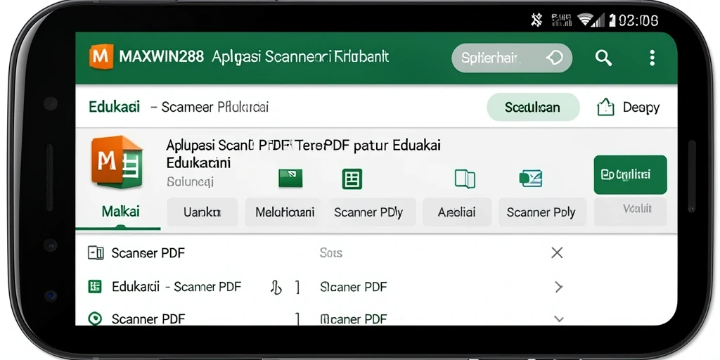 Antarmuka pengguna aplikasi MAXWIN288 yang sederhana dan efektif.