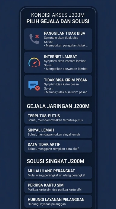 Tampilan link alternatif j200m